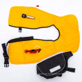 PFD inflatable belt pack waist life jacket with single chamber